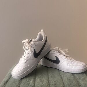 Nike Classic White and Black Shoes